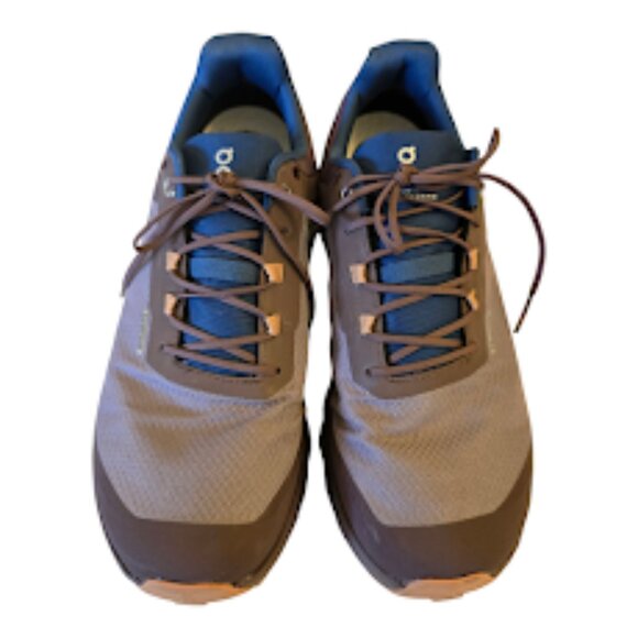 ON CLOUDVISTA WATERPROOF TRAIL RUNNING SHOES SIZE 8.5 MEDIUM ZINC GRAPE - Picture 1 of 9